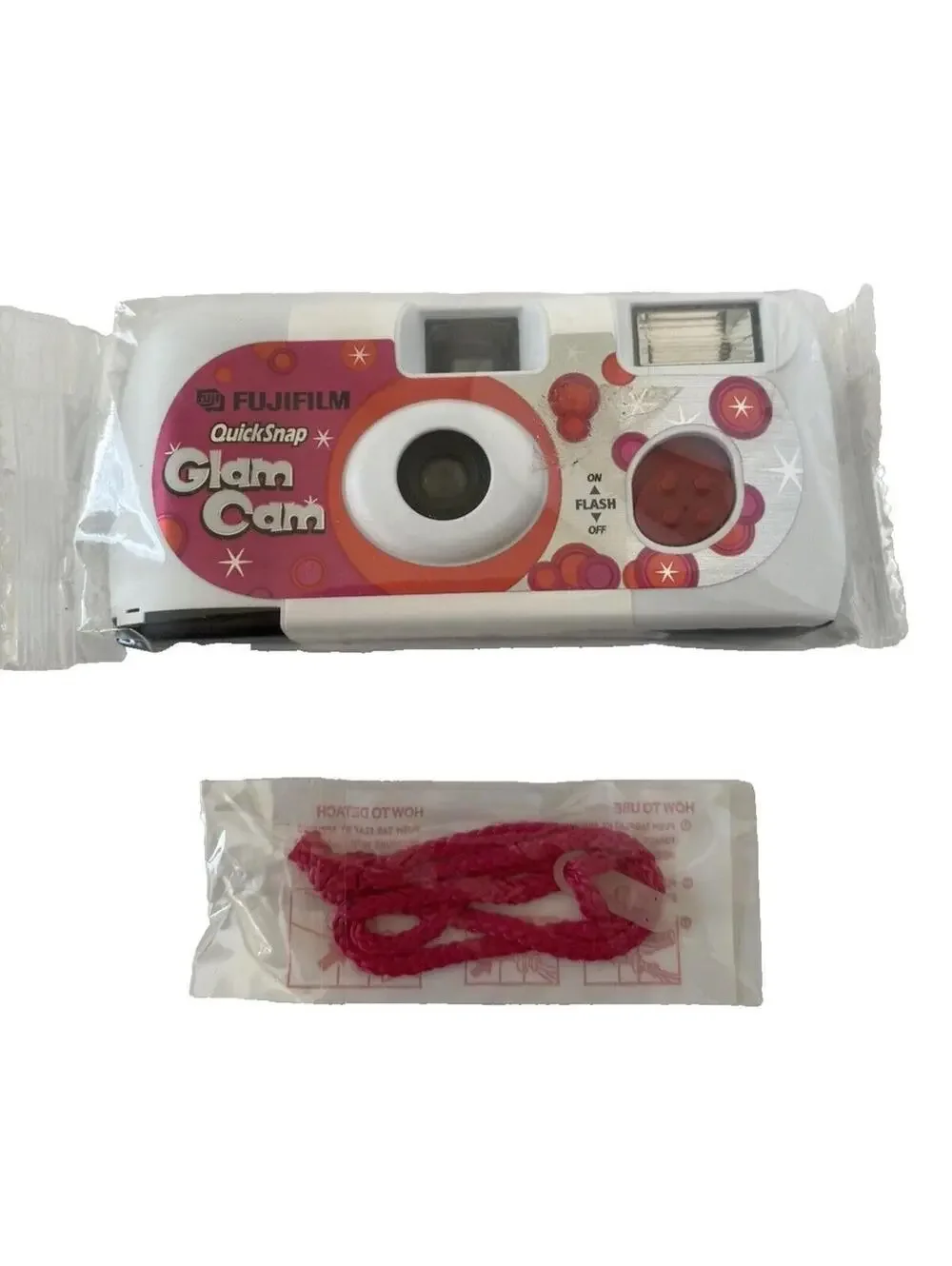 Fiji Film Quick Snap Glam Cam Disposable Camera 2003-2005 Collectible Vintage